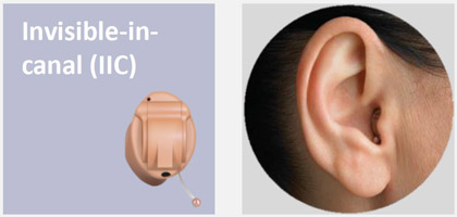 invisible in canal hearing aid